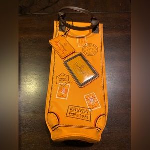 Veuve Clicquot Bottle Carrier Shopping Bag Luggage Tag Design